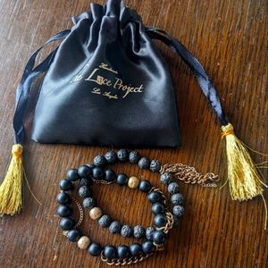 The Lace Project Black Matte Set